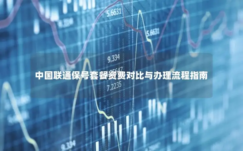 中国联通保号套餐资费对比与办理流程指南