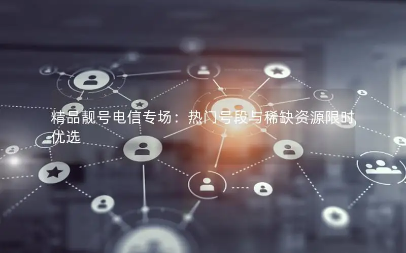 精品靓号电信专场：热门号段与稀缺资源限时优选