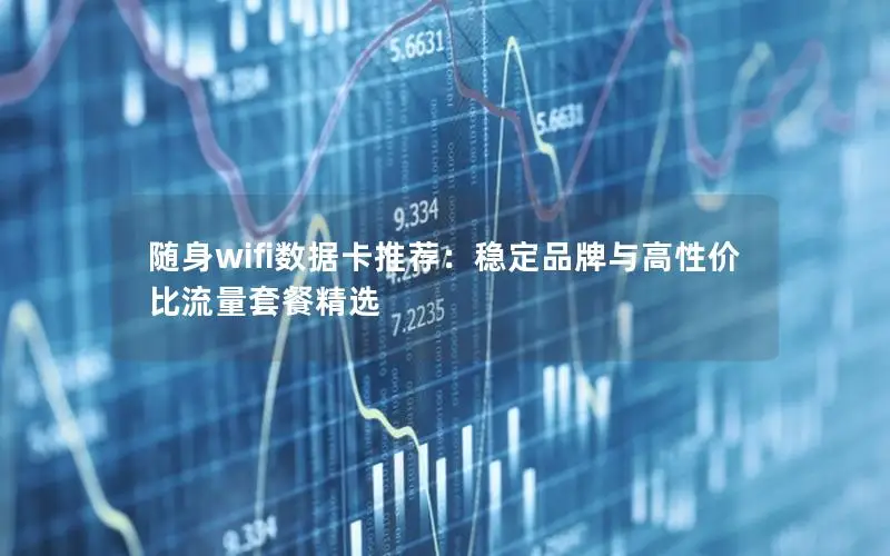 随身wifi数据卡推荐：稳定品牌与高性价比流量套餐精选