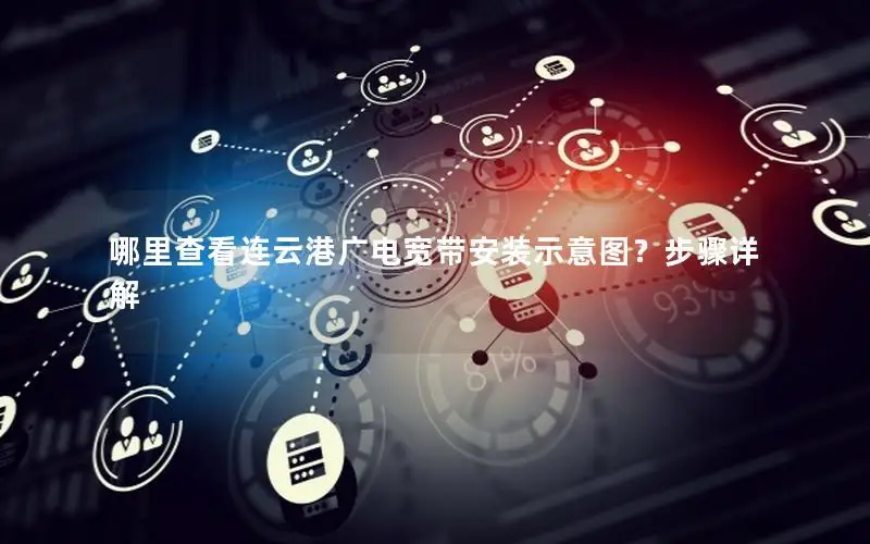 哪里查看连云港广电宽带安装示意图？步骤详解
