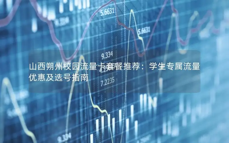 山西朔州校园流量卡套餐推荐：学生专属流量优惠及选号指南