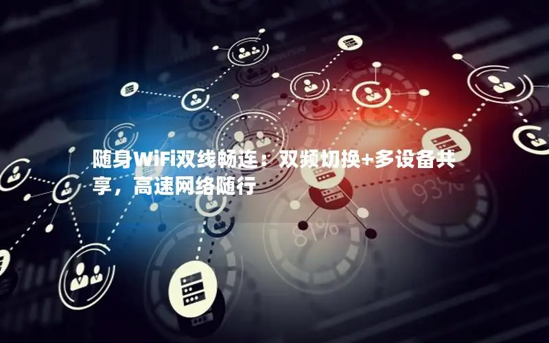 随身WiFi双线畅连：双频切换+多设备共享，高速网络随行