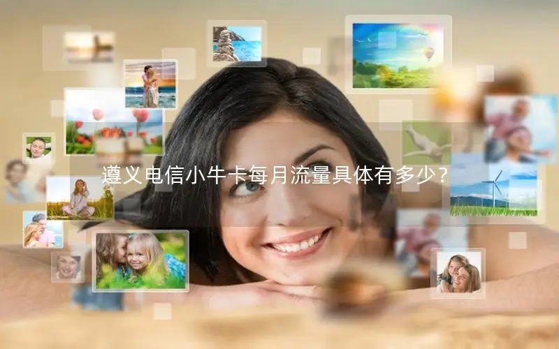 遵义电信小牛卡每月流量具体有多少？