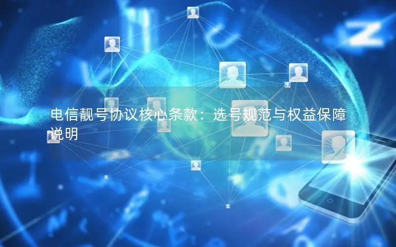 电信靓号协议核心条款：选号规范与权益保障说明