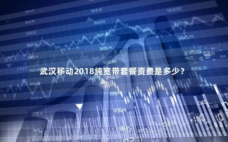 武汉移动2018纯宽带套餐资费是多少？