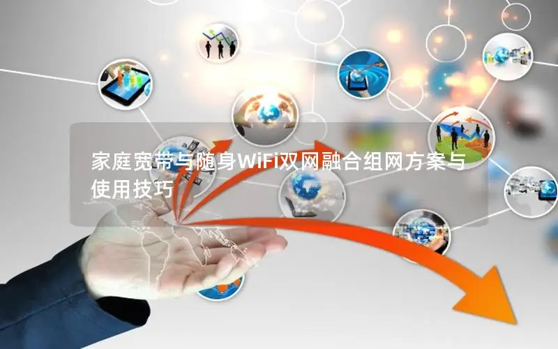 家庭宽带与随身WiFi双网融合组网方案与使用技巧
