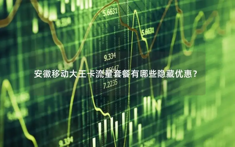 安徽移动大王卡流量套餐有哪些隐藏优惠？