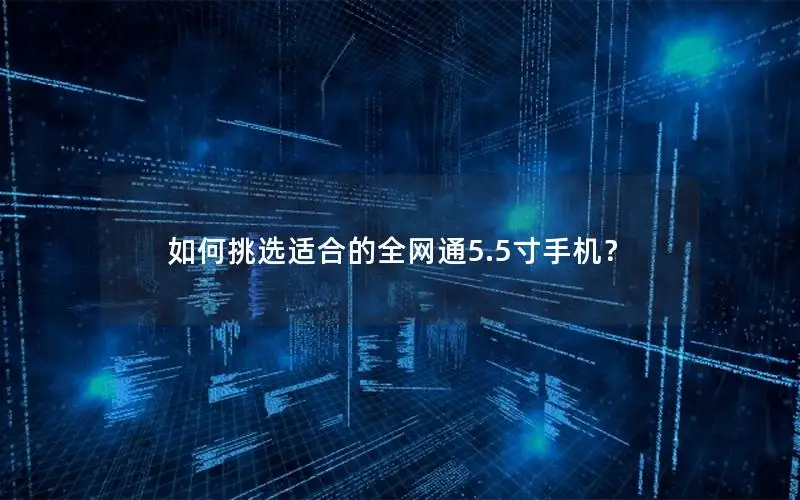 如何挑选适合的全网通5.5寸手机？