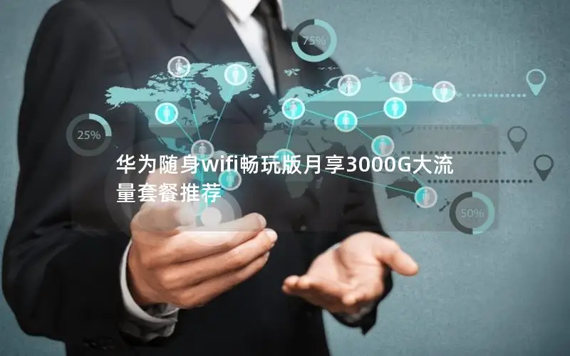 华为随身wifi畅玩版月享3000G大流量套餐推荐