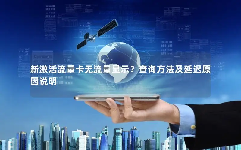 新激活流量卡无流量显示？查询方法及延迟原因说明
