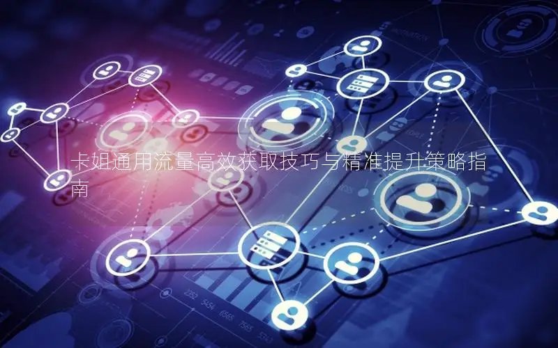 卡姐通用流量高效获取技巧与精准提升策略指南