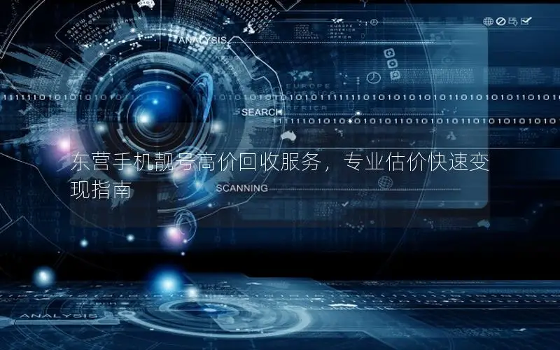 东营手机靓号高价回收服务，专业估价快速变现指南