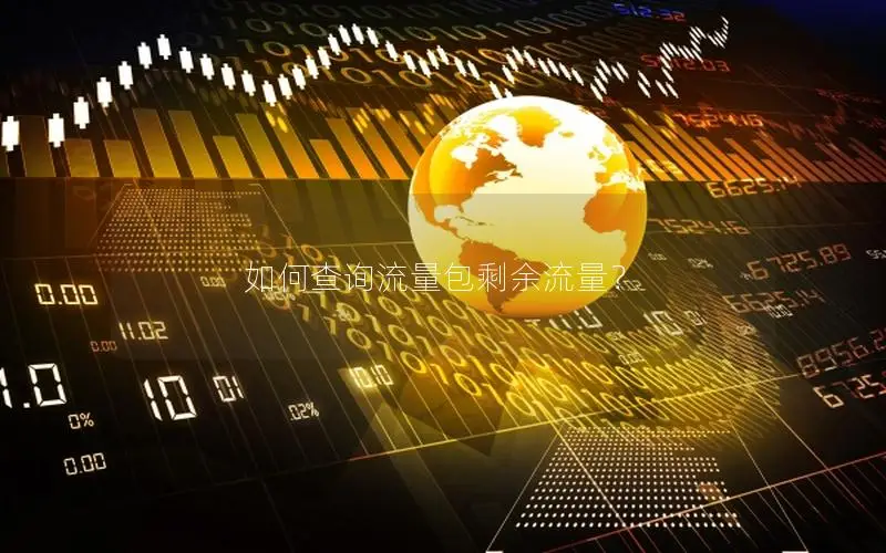 如何查询流量包剩余流量？