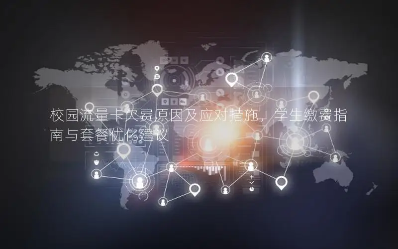 校园流量卡欠费原因及应对措施，学生缴费指南与套餐优化建议