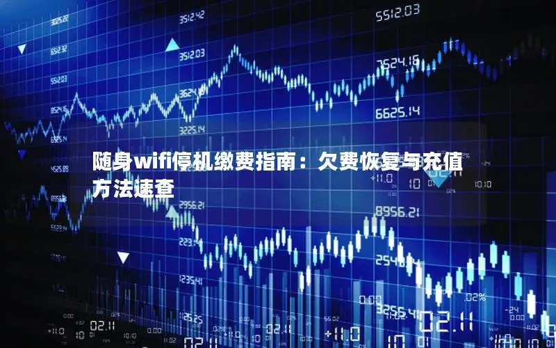 随身wifi停机缴费指南：欠费恢复与充值方法速查