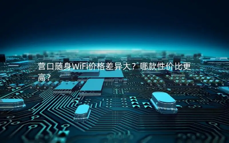 营口随身WiFi价格差异大？哪款性价比更高？