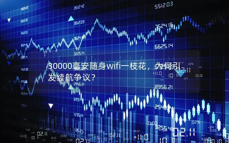 30000毫安随身wifi一枝花，为何引发续航争议？