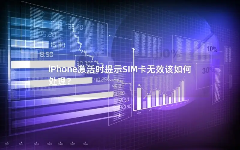 iPhone激活时提示SIM卡无效该如何处理？