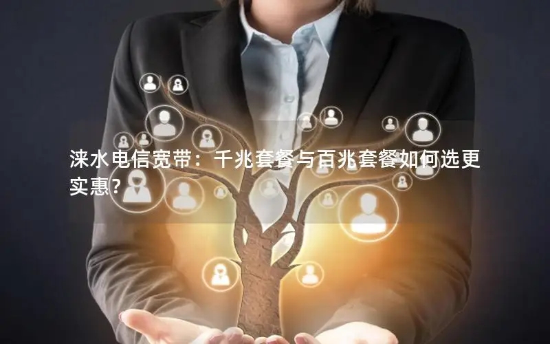 涞水电信宽带：千兆套餐与百兆套餐如何选更实惠？