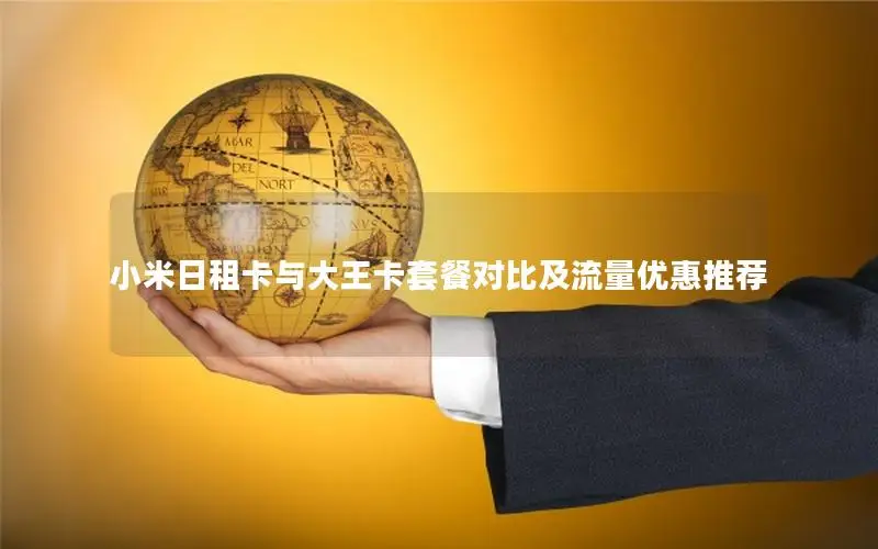小米日租卡与大王卡套餐对比及流量优惠推荐