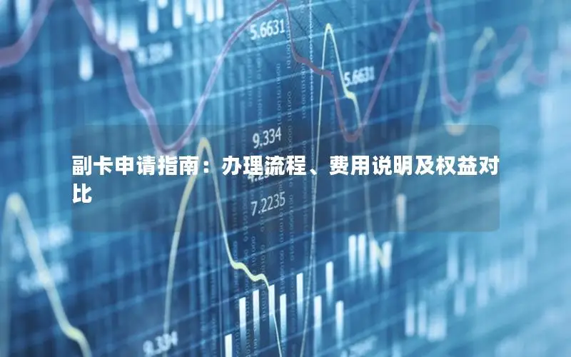 副卡申请指南：办理流程、费用说明及权益对比