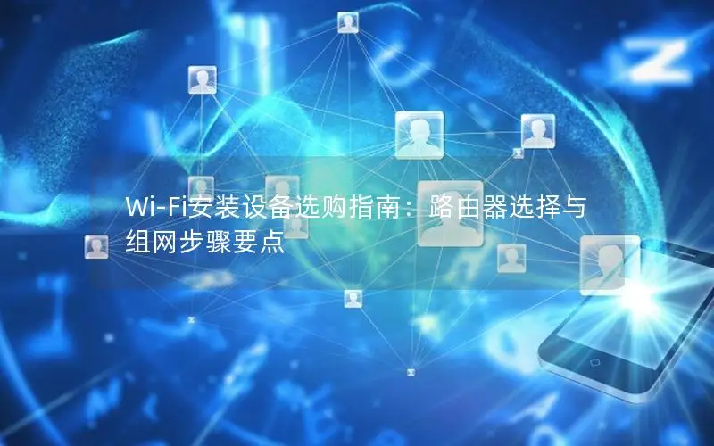 Wi-Fi安装设备选购指南：路由器选择与组网步骤要点