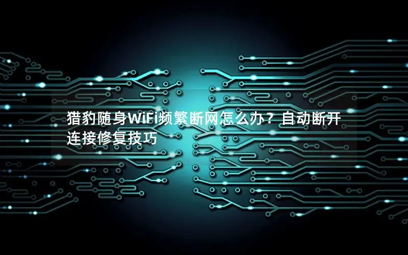 猎豹随身WiFi频繁断网怎么办？自动断开连接修复技巧