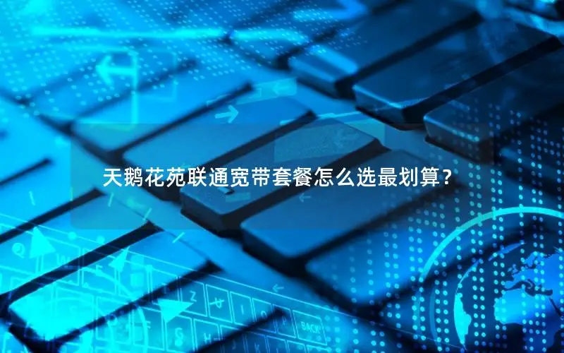 天鹅花苑联通宽带套餐怎么选最划算？