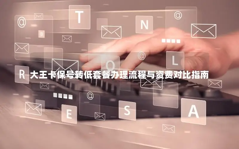 大王卡保号转低套餐办理流程与资费对比指南