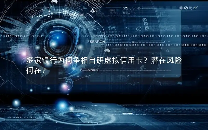 多家银行为何争相自研虚拟信用卡？潜在风险何在？