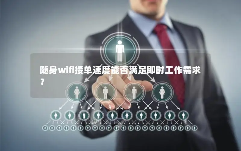 随身wifi接单速度能否满足即时工作需求？