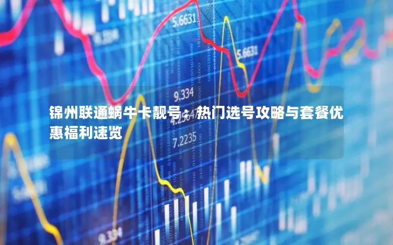锦州联通蜗牛卡靓号：热门选号攻略与套餐优惠福利速览