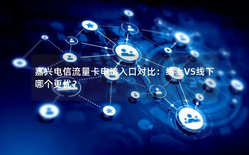 嘉兴电信流量卡申请入口对比：线上VS线下哪个更优？
