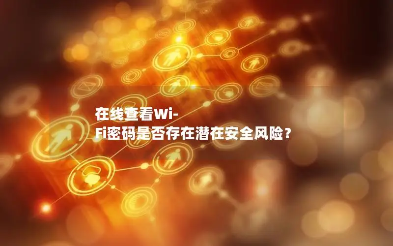 在线查看Wi-Fi密码是否存在潜在安全风险？