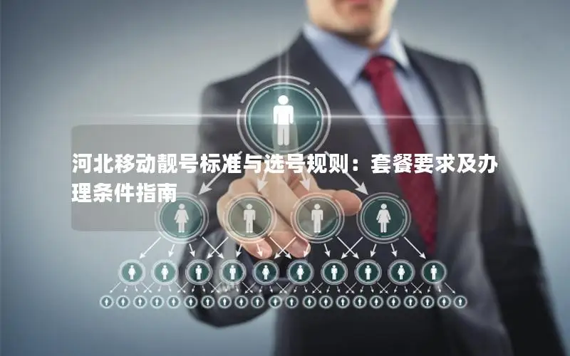 河北移动靓号标准与选号规则：套餐要求及办理条件指南