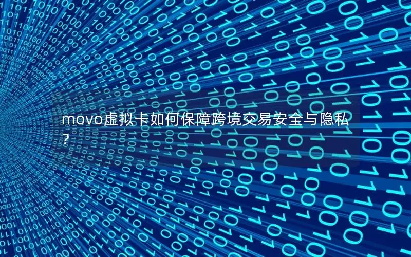 movo虚拟卡如何保障跨境交易安全与隐私？