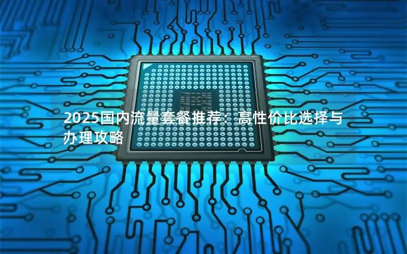 2025国内流量套餐推荐：高性价比选择与办理攻略
