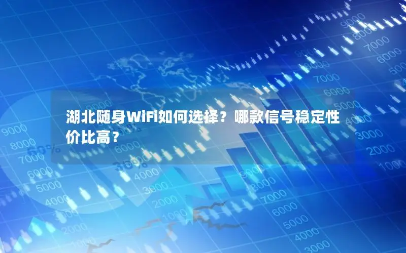 湖北随身WiFi如何选择？哪款信号稳定性价比高？