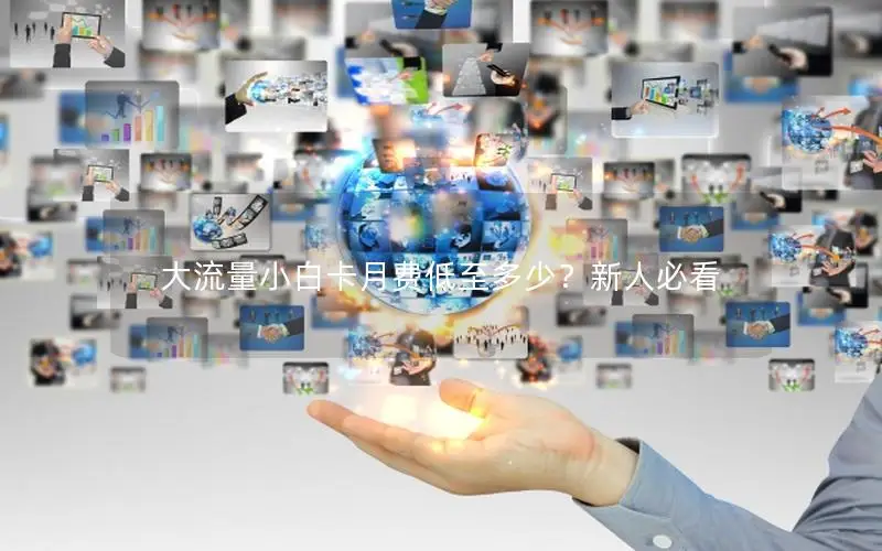 大流量小白卡月费低至多少？新人必看