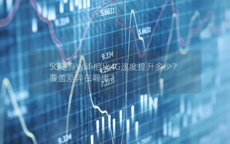 5G随身Wiifi相比4G速度提升多少？覆盖差异在哪里？