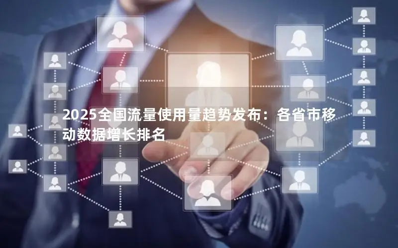 2025全国流量使用量趋势发布：各省市移动数据增长排名