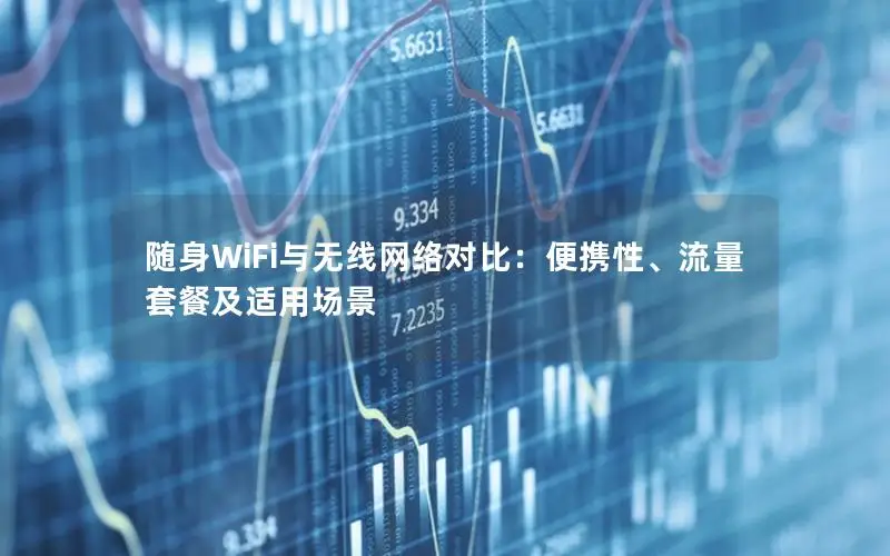 随身WiFi与无线网络对比：便携性、流量套餐及适用场景