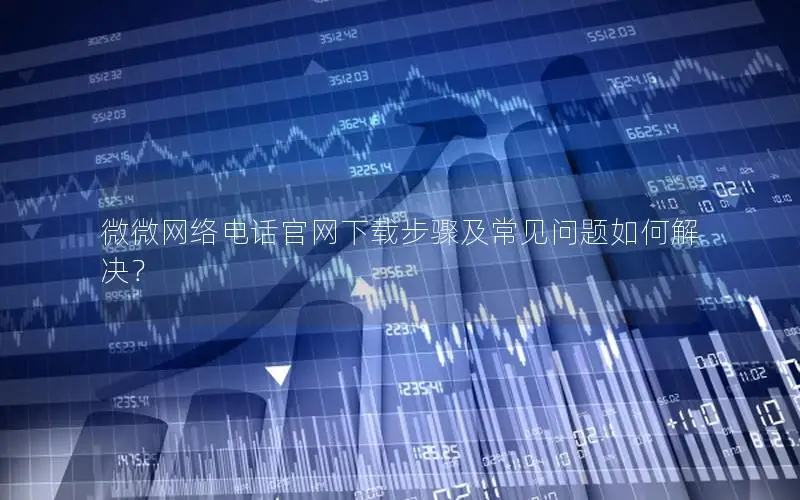微微网络电话官网下载步骤及常见问题如何解决？