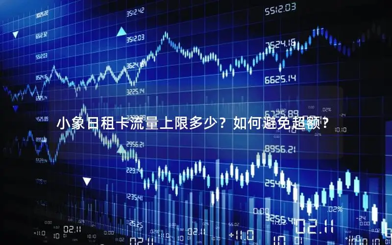 小象日租卡流量上限多少？如何避免超额？