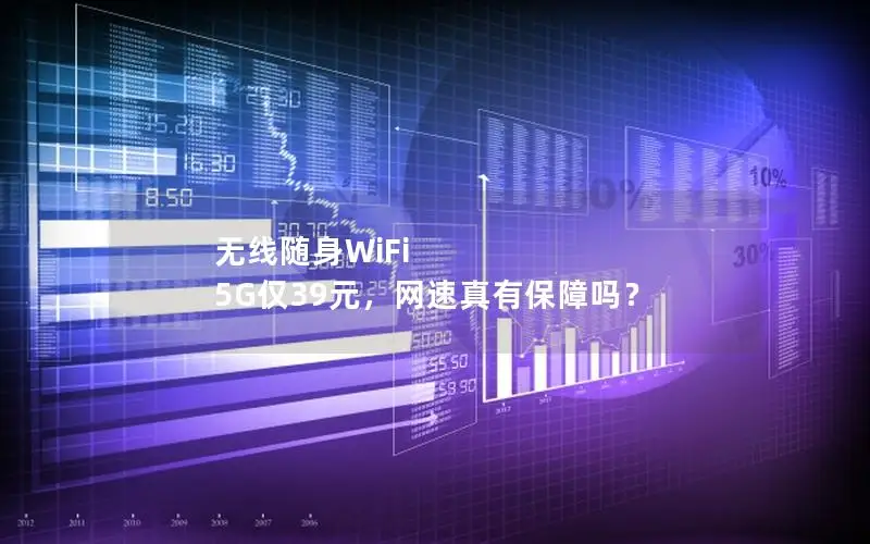 无线随身WiFi 5G仅39元，网速真有保障吗？
