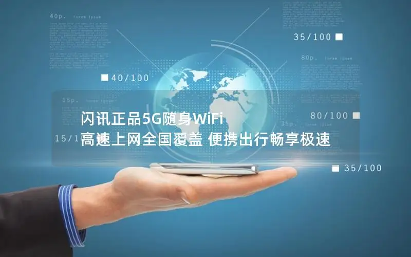 闪讯正品5G随身WiFi 高速上网全国覆盖 便携出行畅享极速