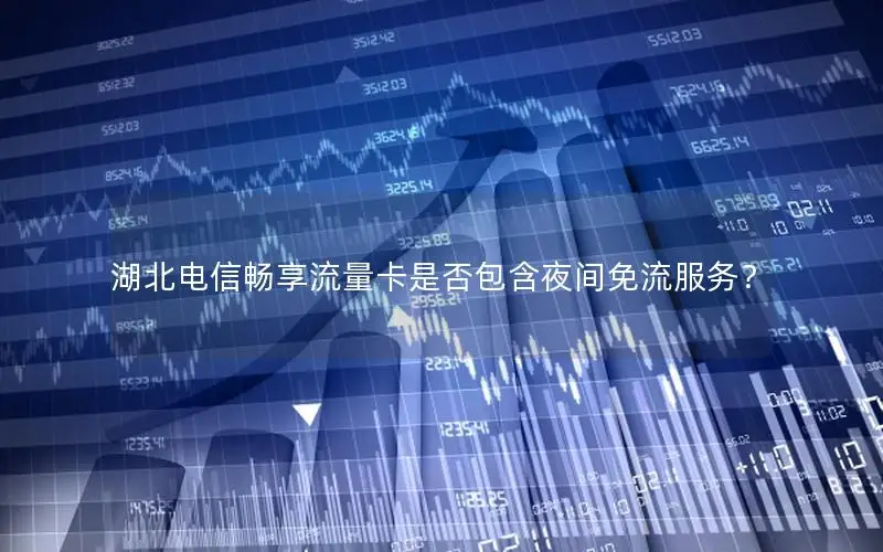 湖北电信畅享流量卡是否包含夜间免流服务？
