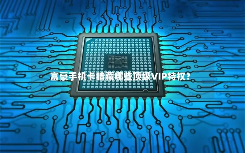 富豪手机卡暗藏哪些顶级VIP特权？