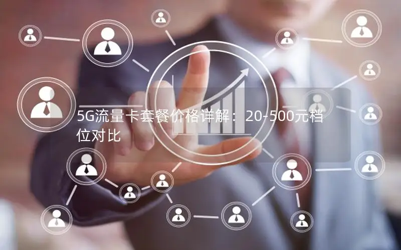 5G流量卡套餐价格详解：20-500元档位对比