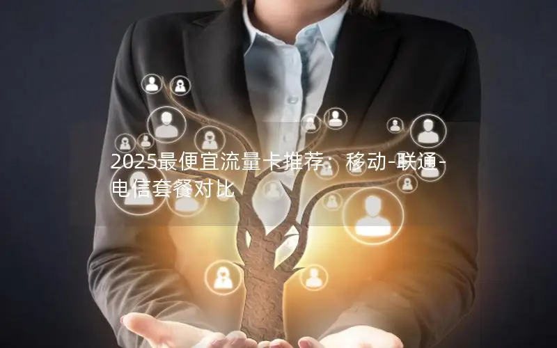 2025最便宜流量卡推荐：移动-联通-电信套餐对比
